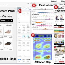 GUIComp: A GUI Design Assistant with Real-Time, Multi-Faceted Feedback