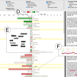 VisOHC: Designing Visual Analytics for Online Health Communities